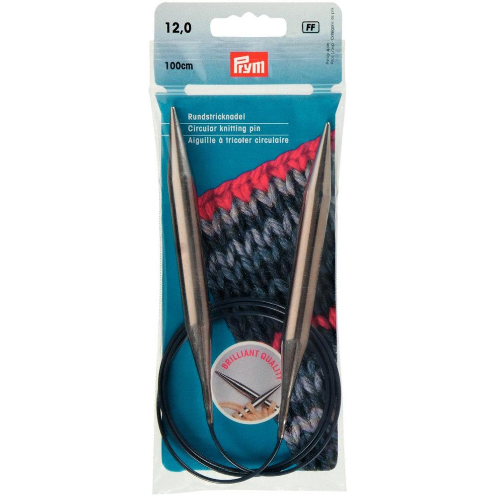 PRYM 12 mm 100 cm Parlak Misinalı Şiş - 212246